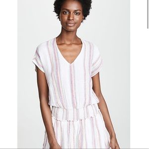 Rails Luca Havana Stripe Dress